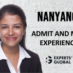 NTU Admit, Scholarship, and a unique MBA experience | Vanshika’s inspiring story!