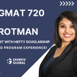 GMAT 720 | Rotman admit with hefty scholarship and MBA experience | Pearl’s story!