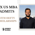Six US MBA admits with hefty scholarships | Darshit’s success story!