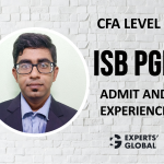 ISB PGP experience | CFA Level 3 | Management consultant role | Manab’s evolution!