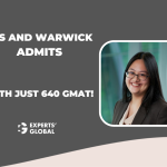 NUS and Warwick admits with just 640 GMAT! | Trendy Tan’s story!