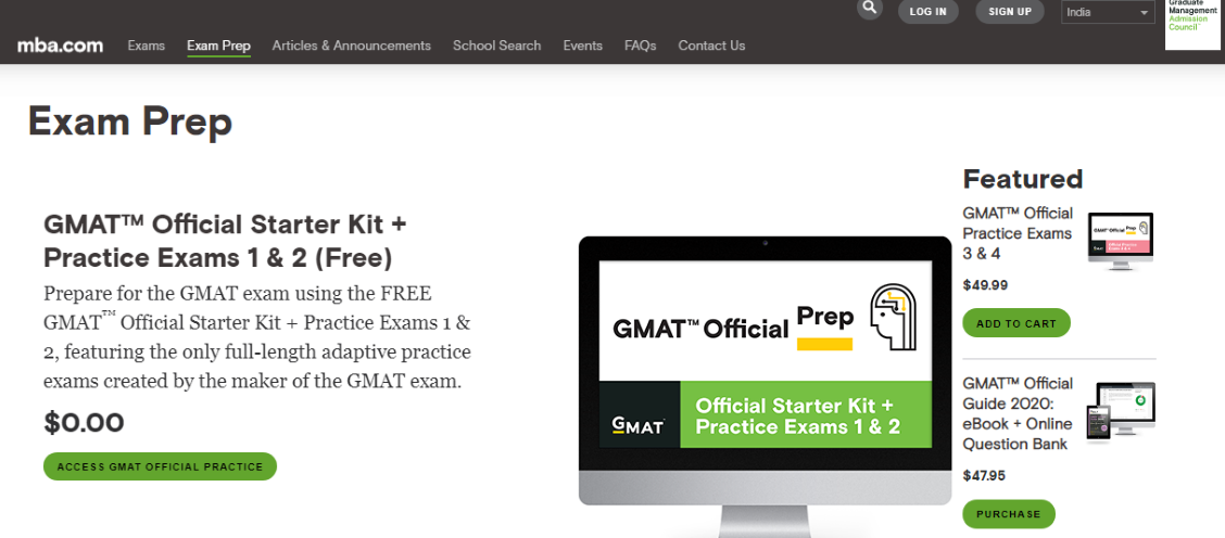 Official GMAT Prep Resource