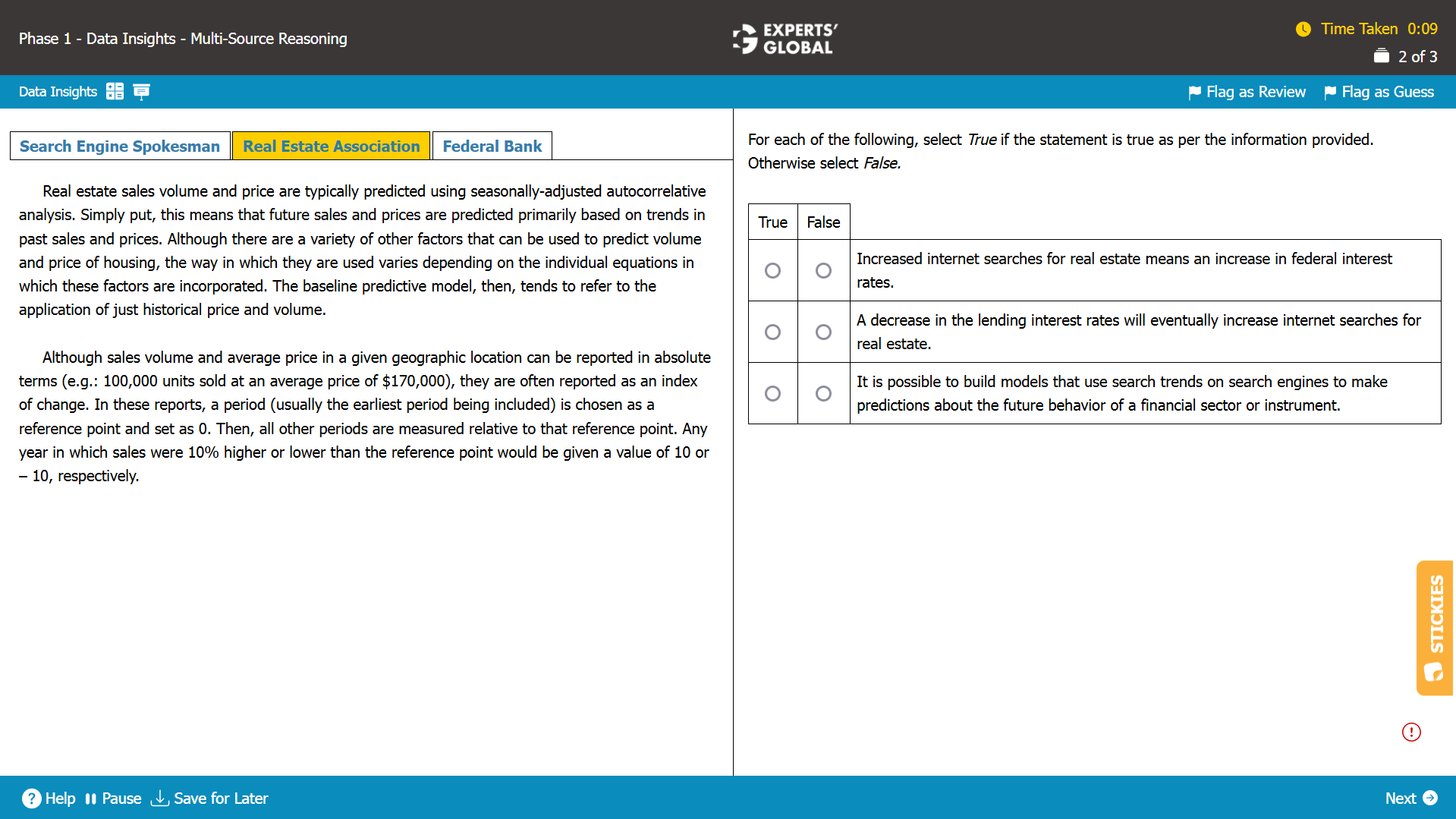 GMAT-like MSR Question from Experts' Global GMAT platform
