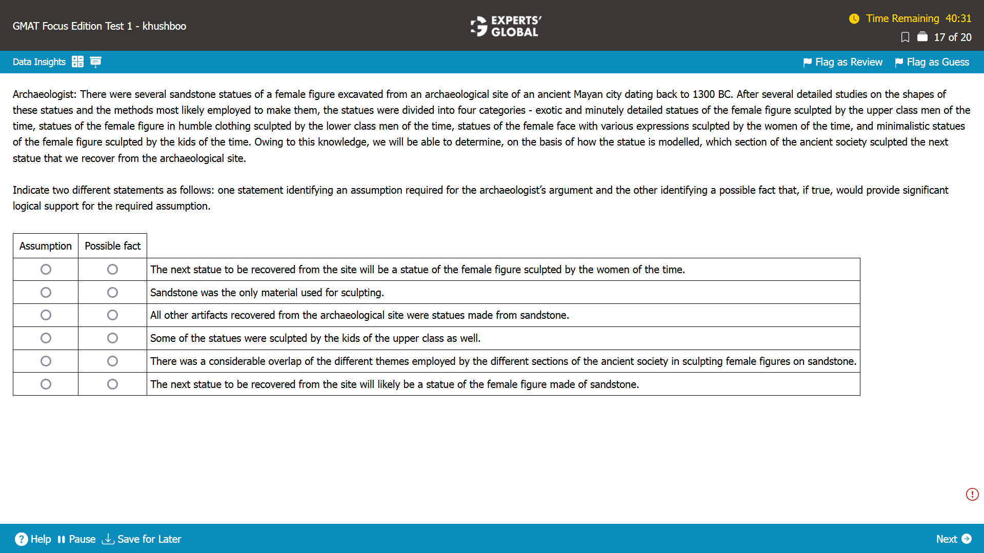 Strategy For Solving TA Questions