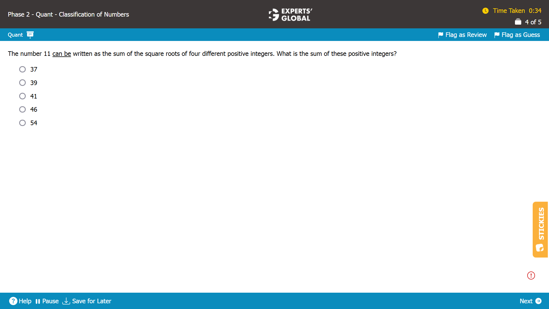GMAT Number Properties Sample Question 1