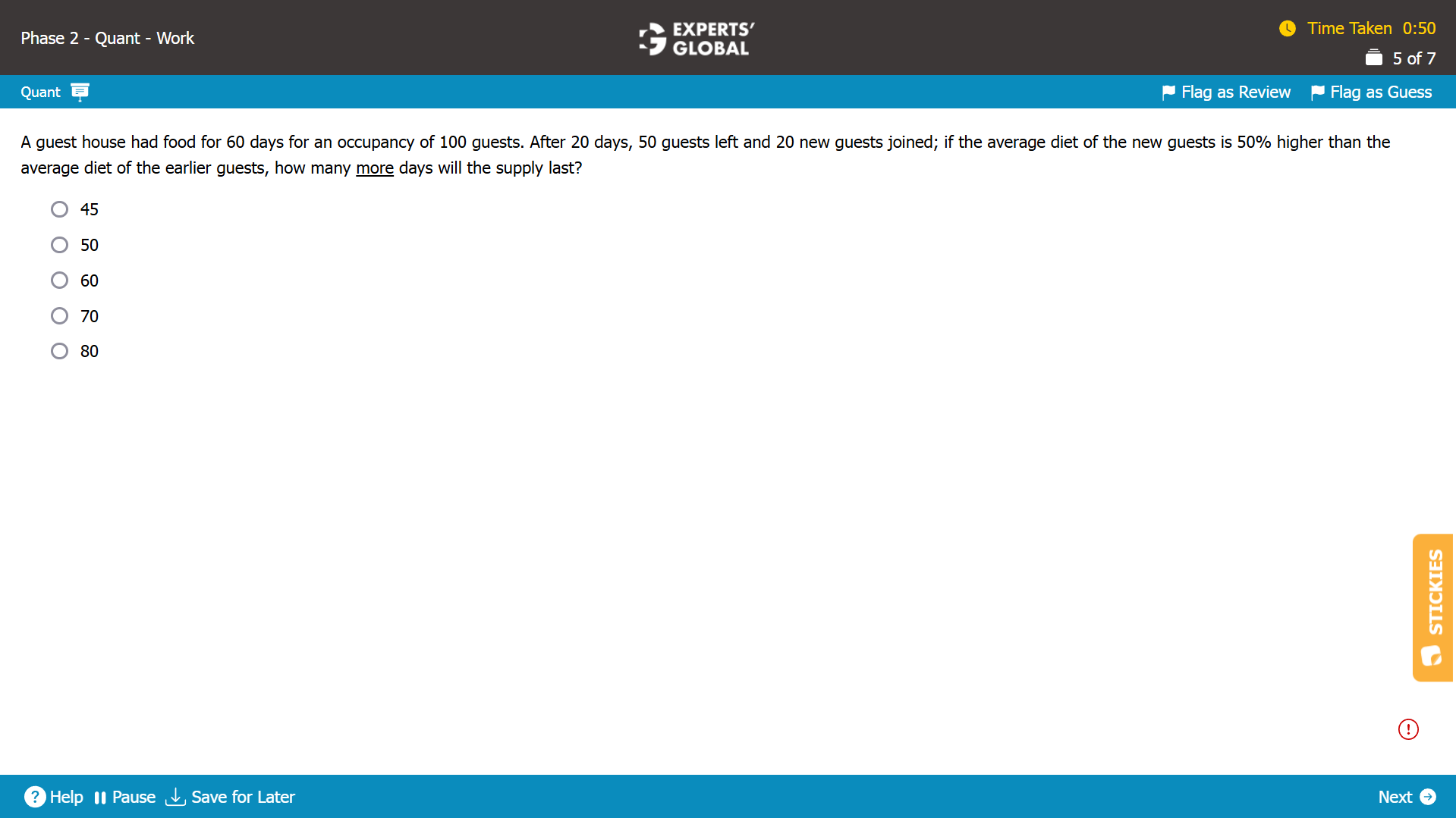 GMAT Work-Rate Sample Question 2