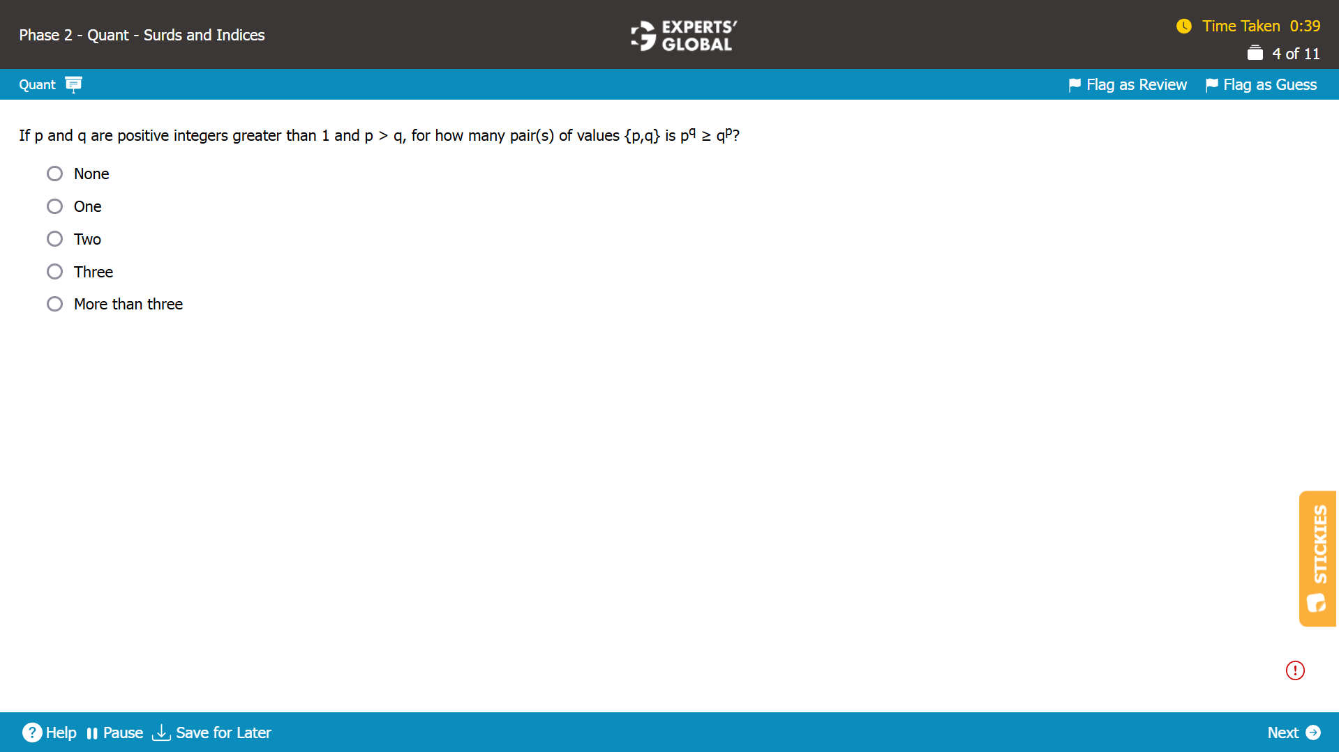 GMAT Number Properties Practice Questions 6