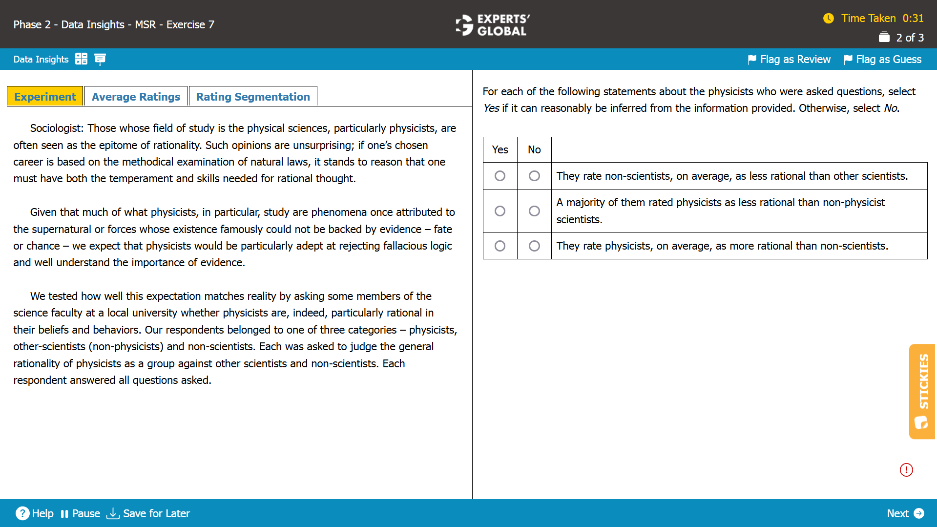 GMAT MSR Practice Question 2