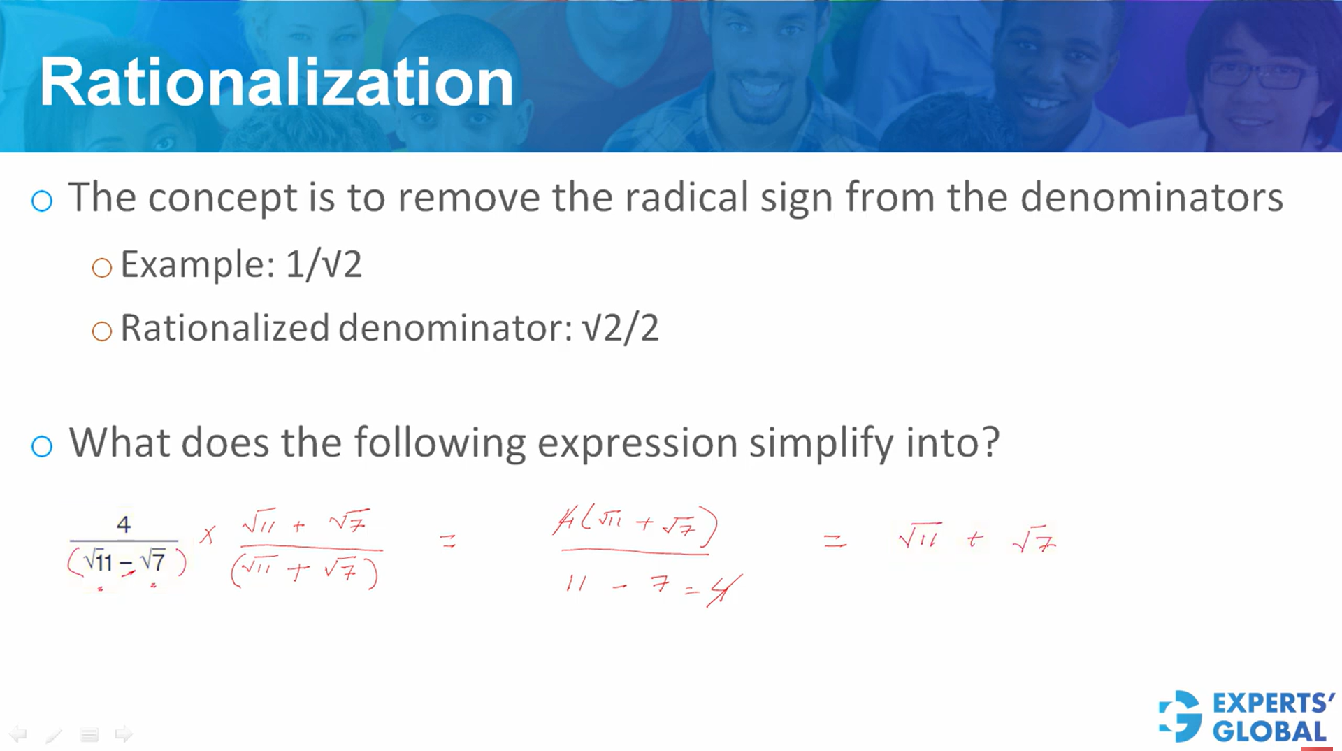 GMAT Quant: Rationalization