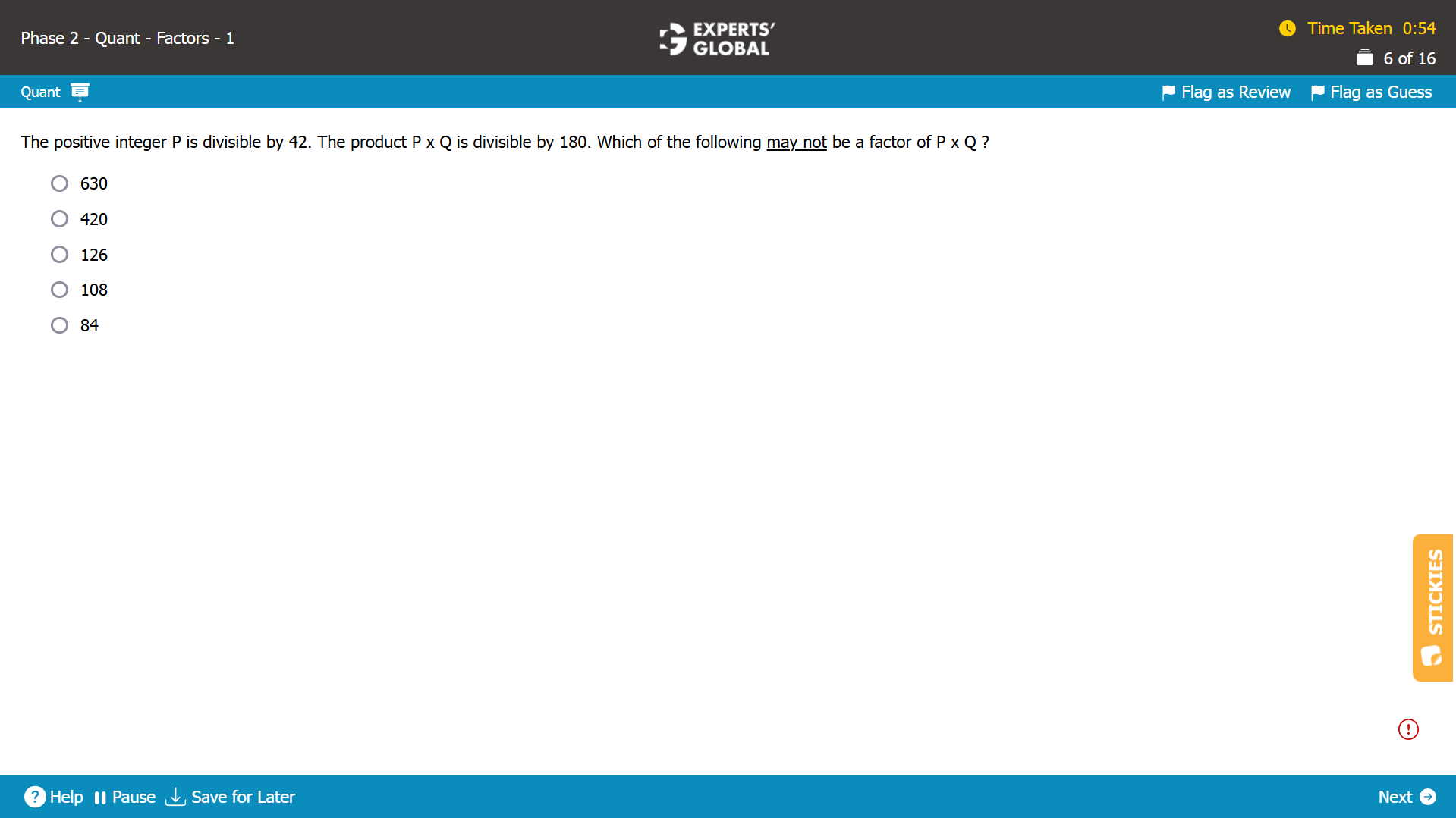 GMAT-style Number Properties Question 4
