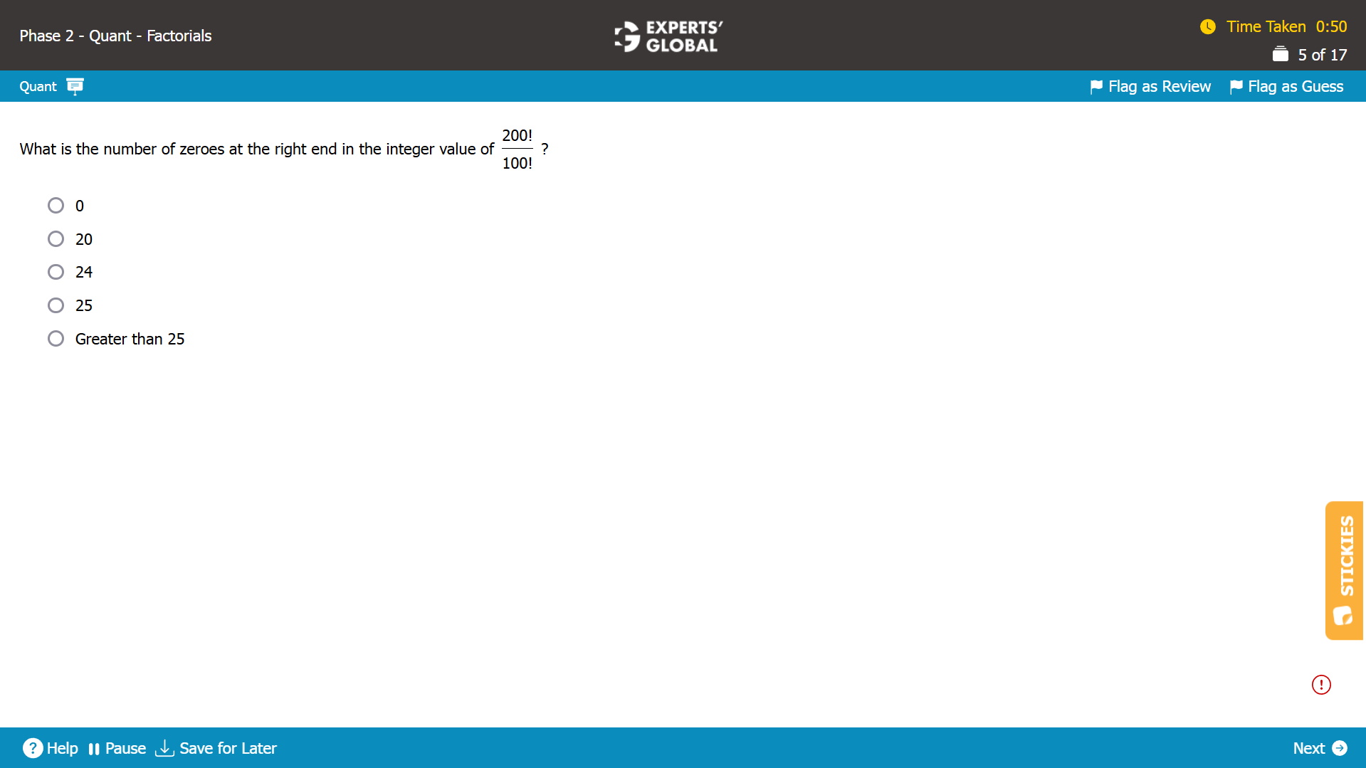 GMAT-style Number Properties Question 5