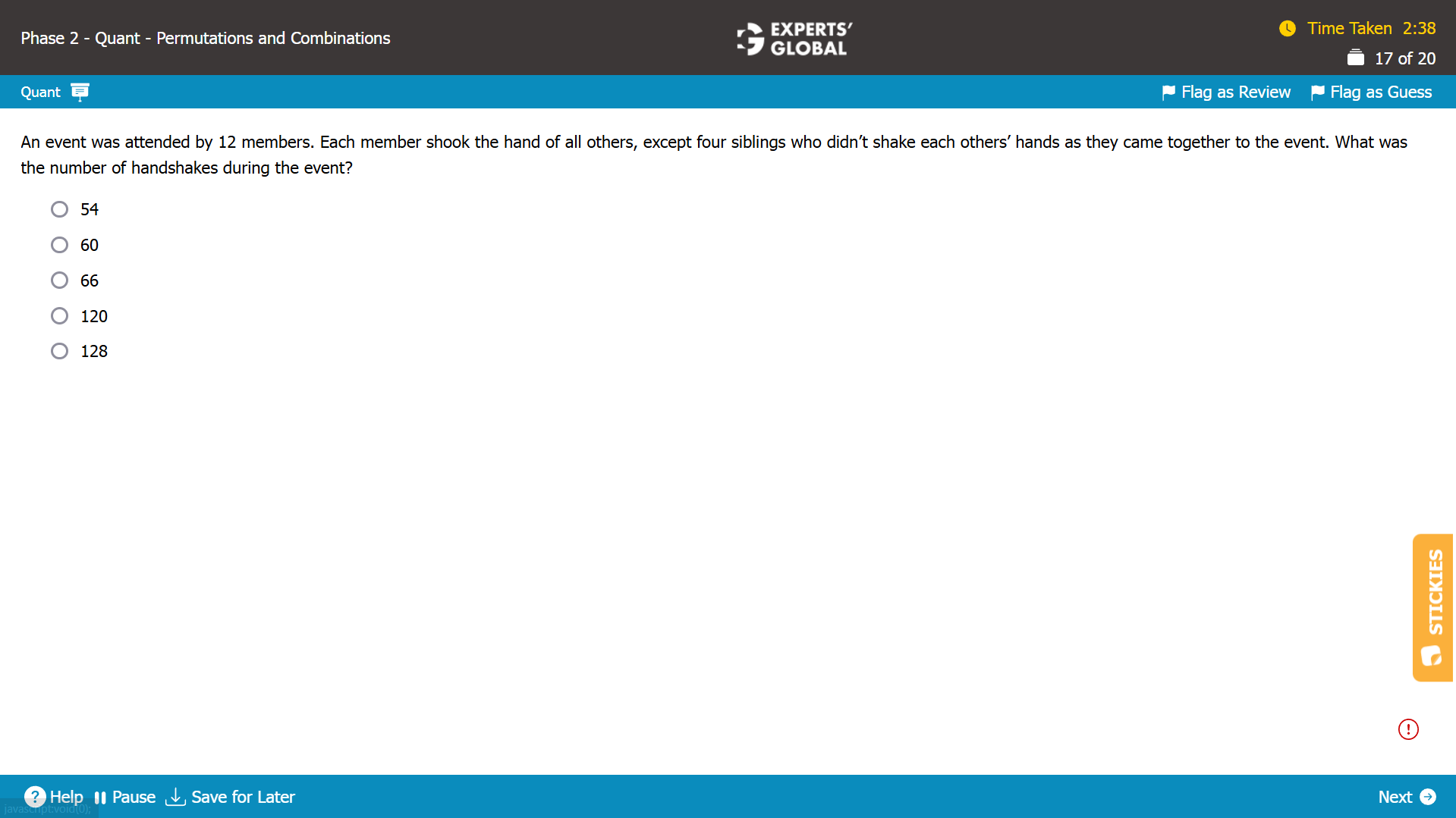 GMAT-Style Permutations and Combinations Practice Question 2