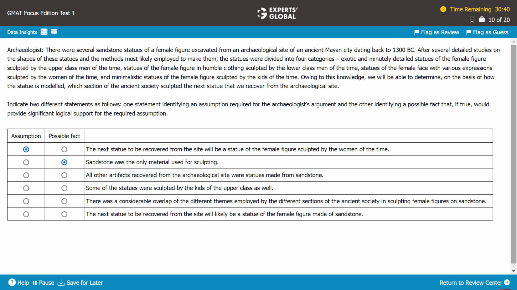 Strategy for solving TPA Questions on GMAT