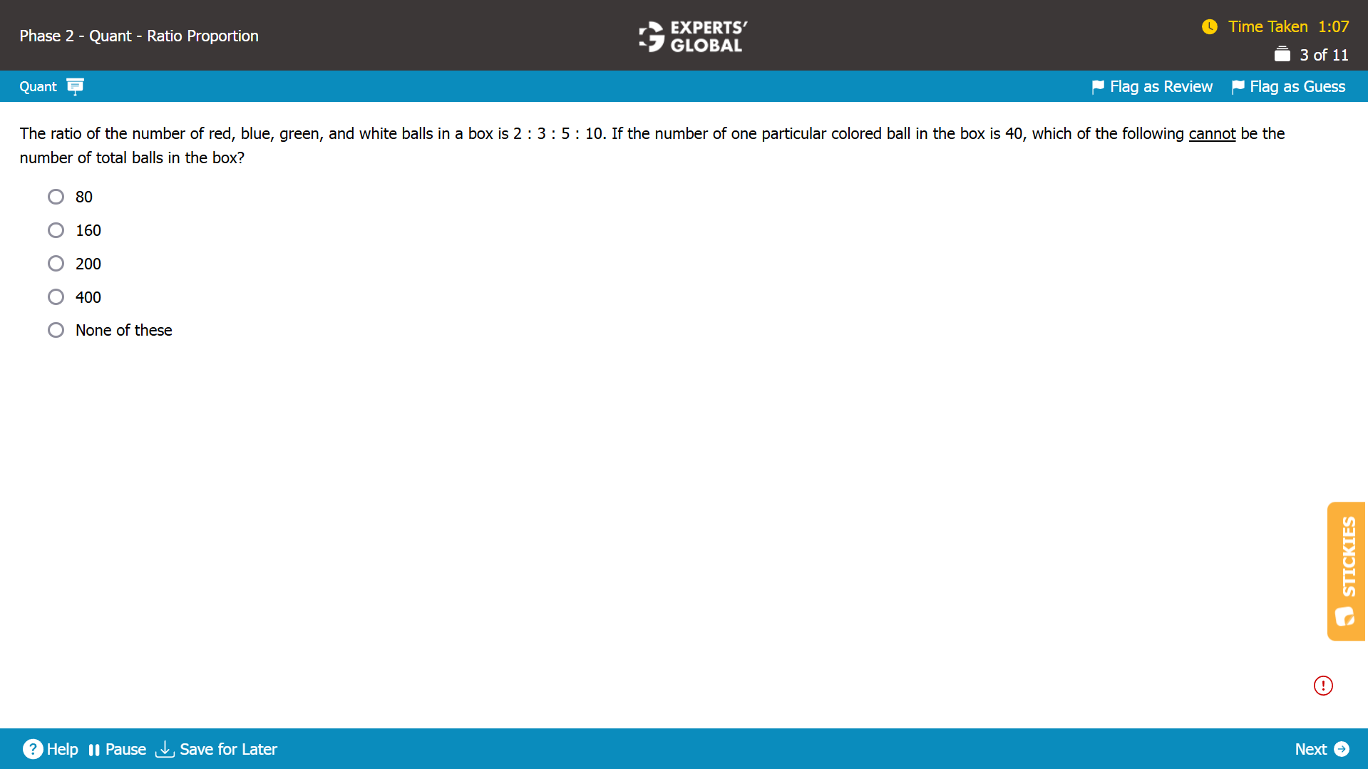GMAT-Style Ratio-Proportion-Variation Practice Question 3