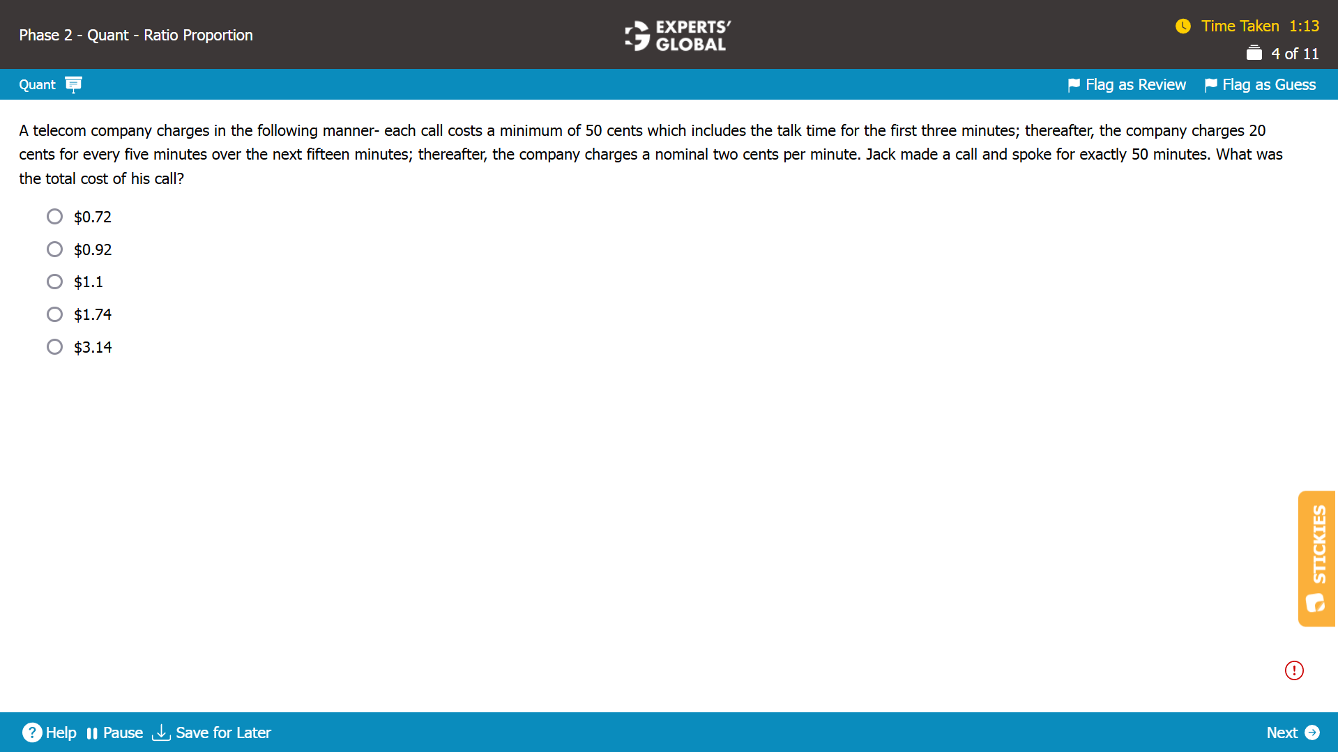 GMAT-Style Ratio-Proportion-Variation Practice Question 5