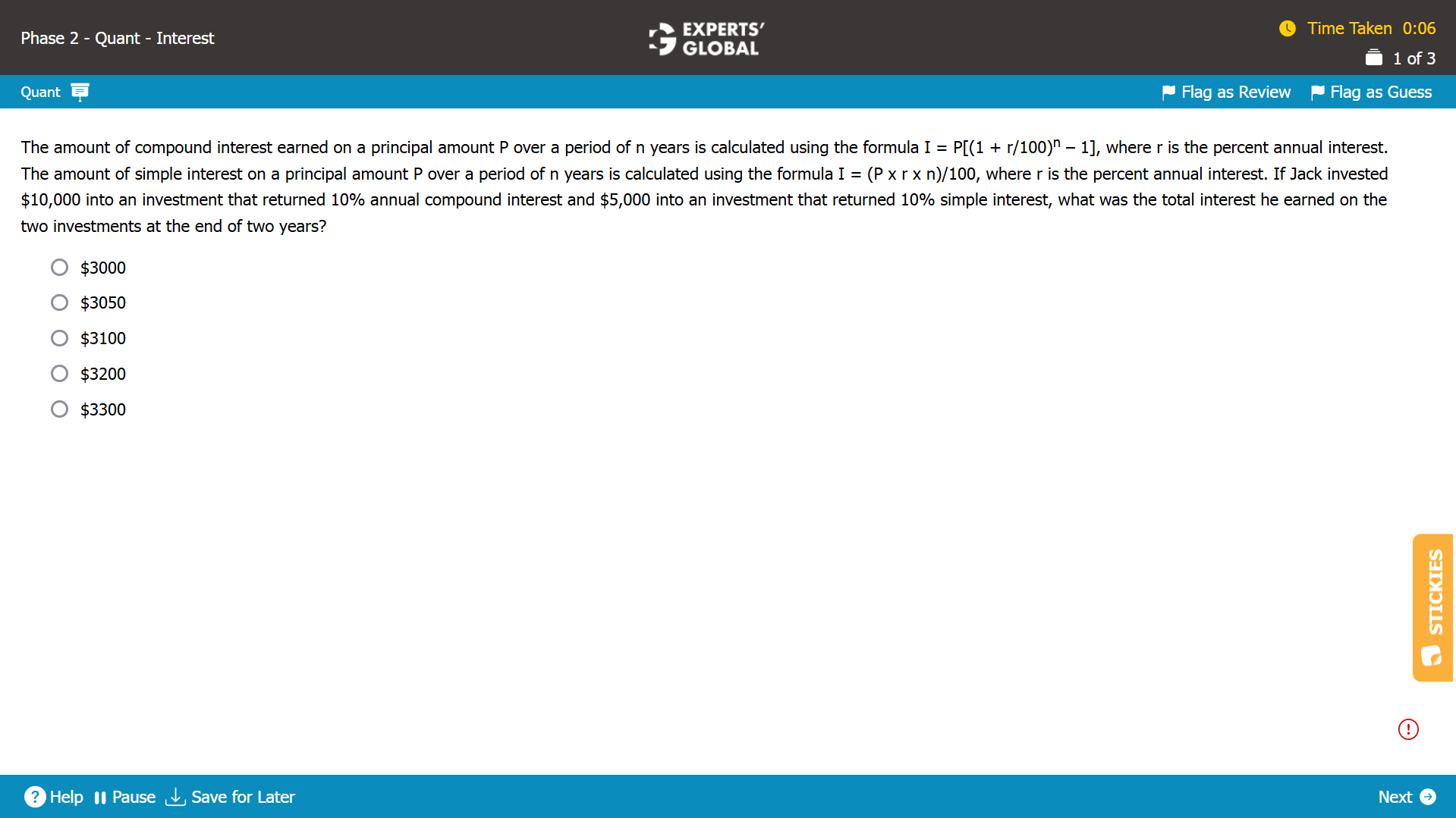GMAT-Style Profit-Loss and Interest Practice Question 3