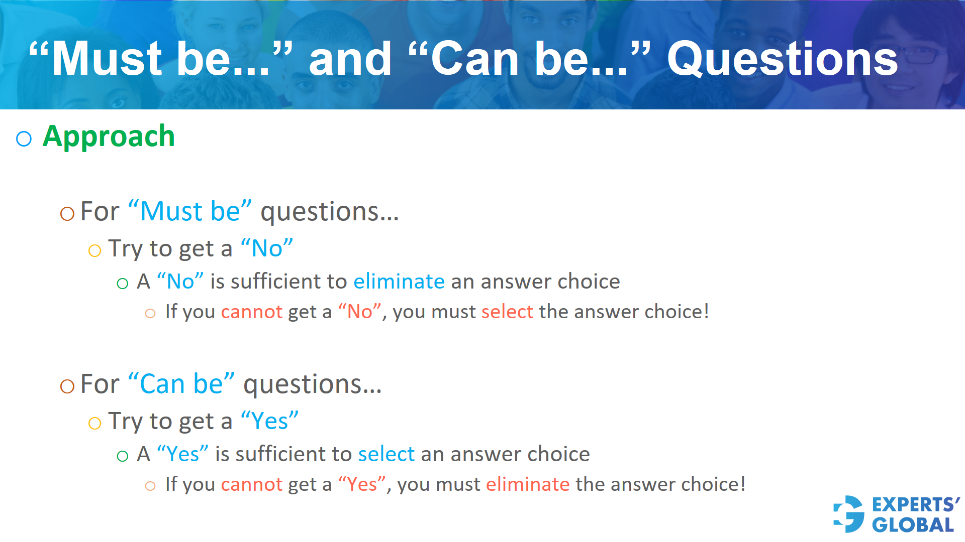 “Must be…” and “Can be…” questions on GRE Quant