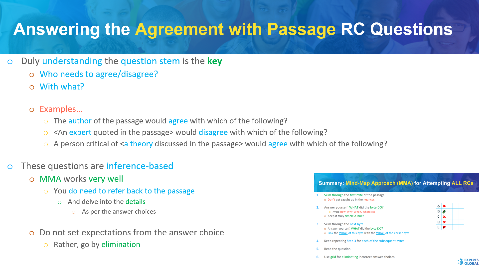 Answering the agreement with passage GR ERC questions