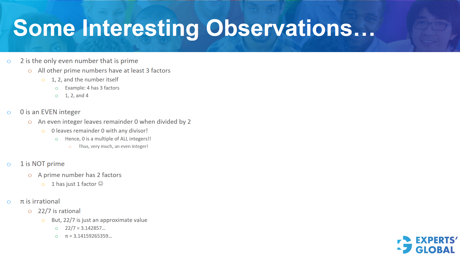 Some interesting observations on GRE Quants