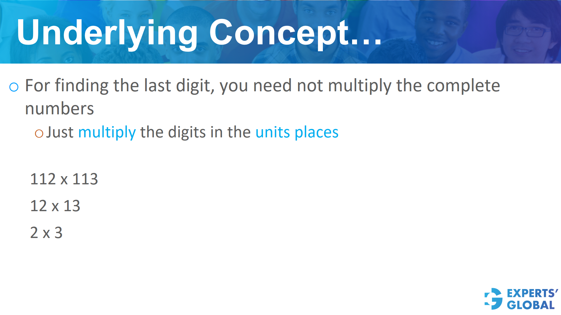 Underlying concept on GRE Quant