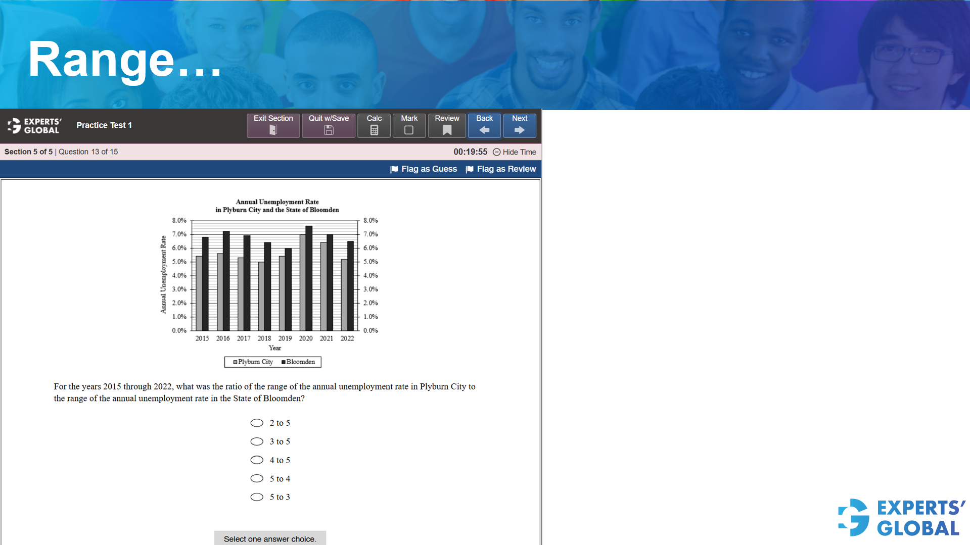 Range – GRE style practice questions 6 – GRE DI