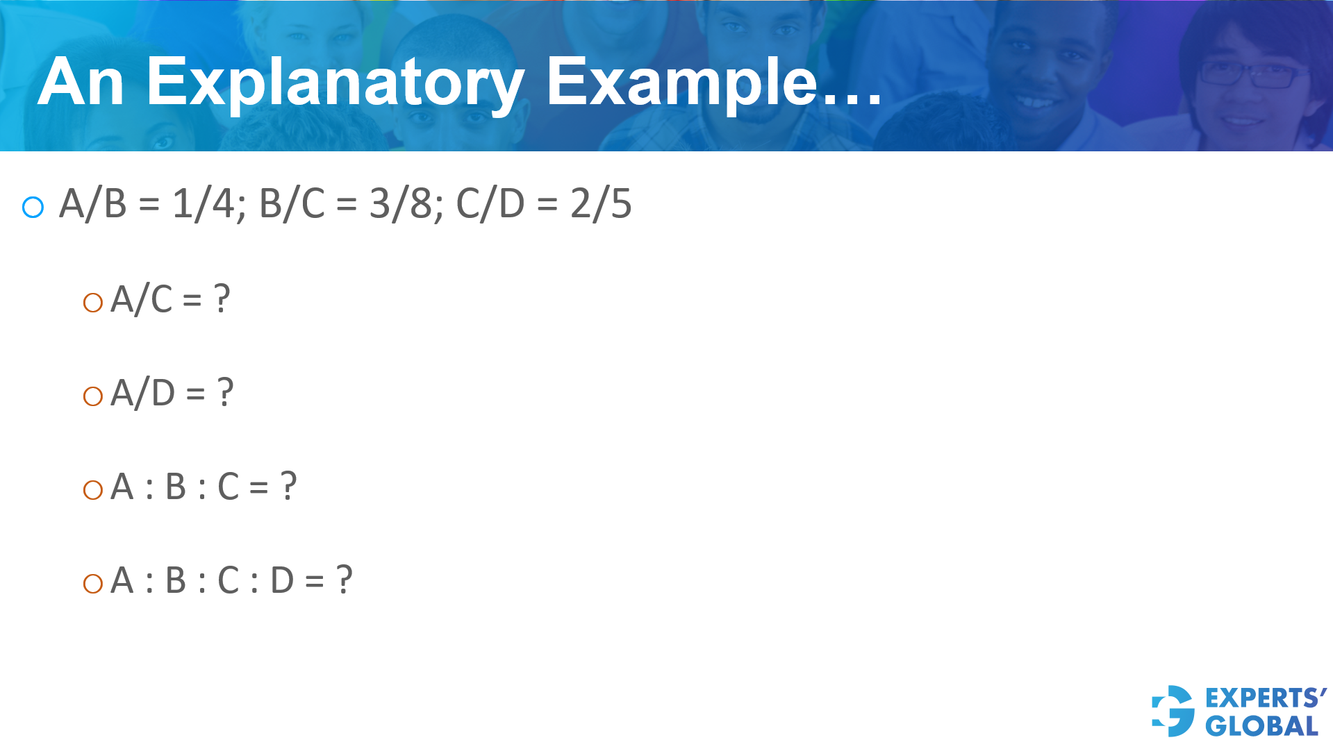 A conceptual practice set – explanatory example