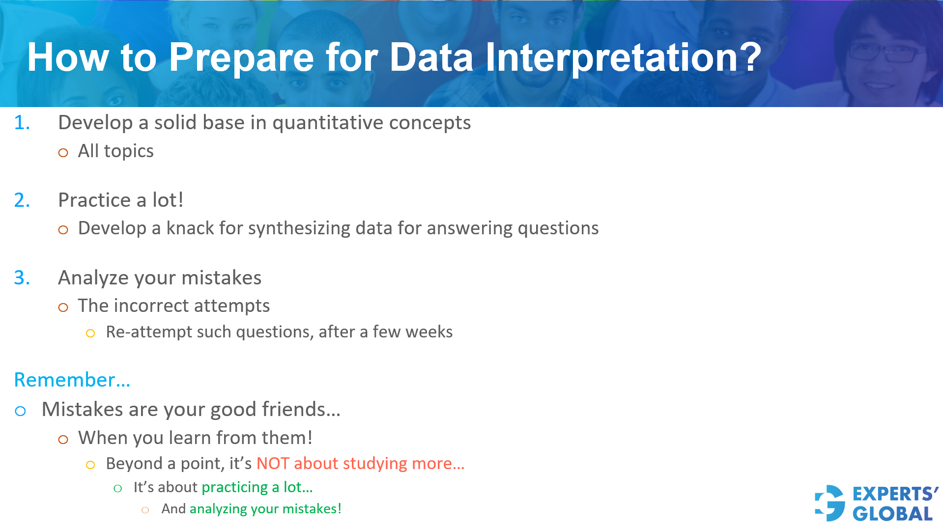 How to prepare for GRE Data Interpretation?