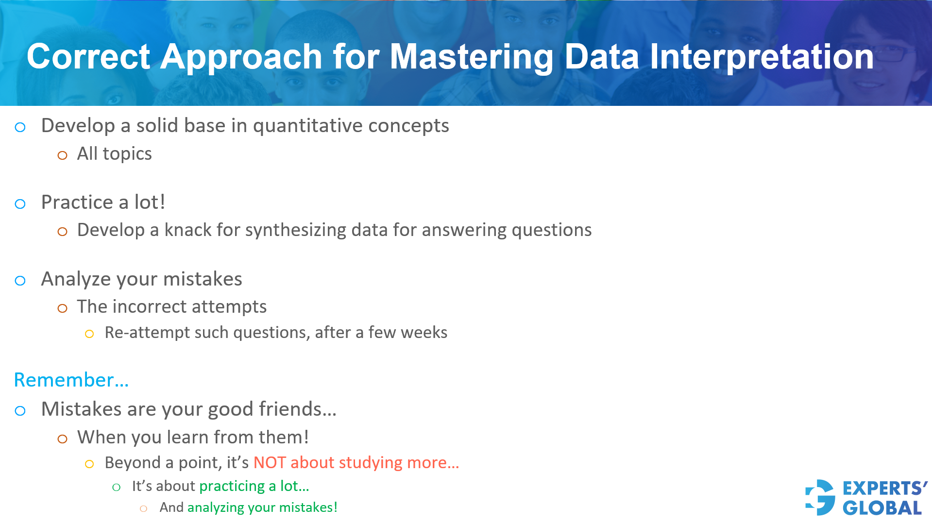 Correct Approach for Mastering Data Interpretation for GRE