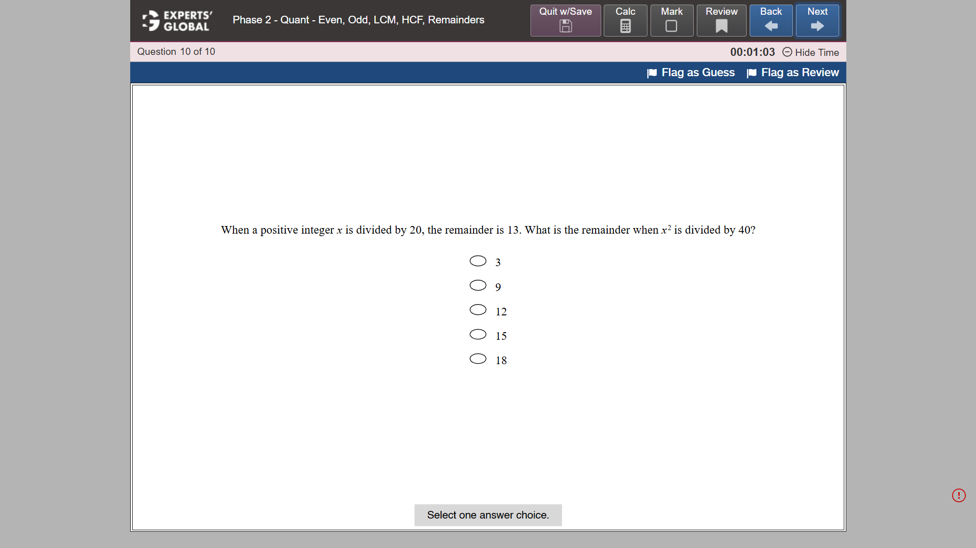 GRE-style Quant practice question 4